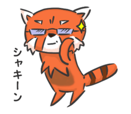 Ailurus fulgens is Life 2 sticker #5246000