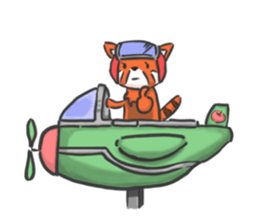 Ailurus fulgens is Life 2 sticker #5246006