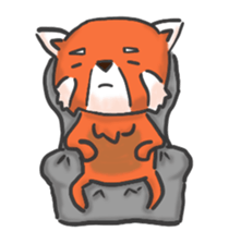 Ailurus fulgens is Life 2 sticker #5246009