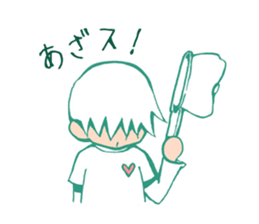 Kawaii KYUNKYUN Sticker 5 by ARINKO sticker #5246071