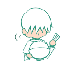 Kawaii KYUNKYUN Sticker 5 by ARINKO sticker #5246078