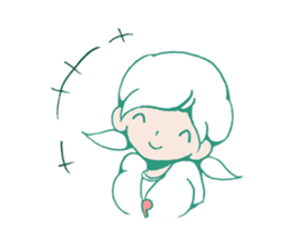 Kawaii KYUNKYUN Sticker 5 by ARINKO sticker #5246079