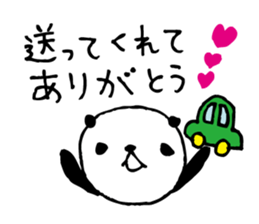 Every day of a panda- Fee and apology - sticker #5246472