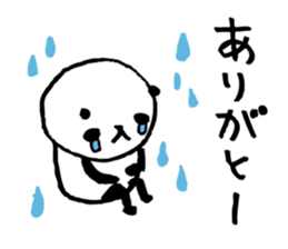 Every day of a panda- Fee and apology - sticker #5246475