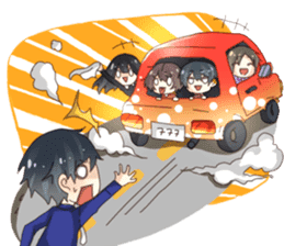 NaNa & Odin : Life of The Day Trader sticker #5246706