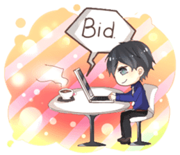 NaNa & Odin : Life of The Day Trader sticker #5246712