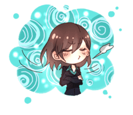 NaNa & Odin : Life of The Day Trader sticker #5246729