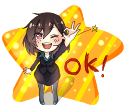 NaNa & Odin : Life of The Day Trader sticker #5246734