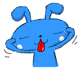 Puppy blue sky 2 sticker #5246893