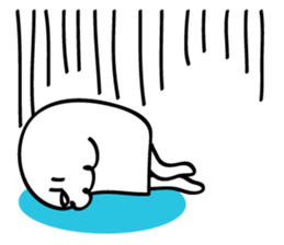 White Monster HIMA sticker #5248607