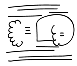 White Monster HIMA sticker #5248611