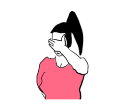 PinkQgirl sticker #5249020