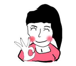 PinkQgirl sticker #5249023