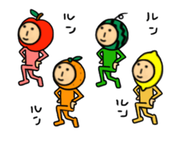 Fruits Brothers 1 sticker #5249142