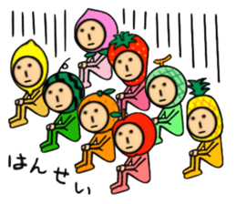 Fruits Brothers 1 sticker #5249178