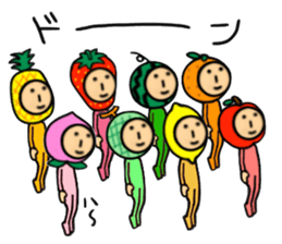 Fruits Brothers 1 sticker #5249179