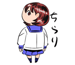 Ami is a plump girl. sticker #5249285
