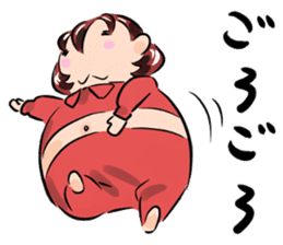 Ami is a plump girl. sticker #5249292