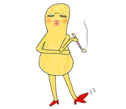 Mrs.Peanut sticker #5249381