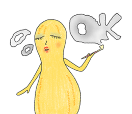 Mrs.Peanut sticker #5249391