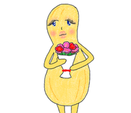 Mrs.Peanut sticker #5249392