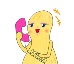 Mrs.Peanut sticker #5249393