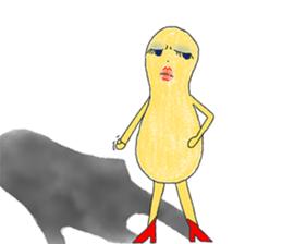 Mrs.Peanut sticker #5249402
