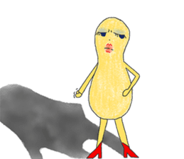 Mrs.Peanut sticker #5249402