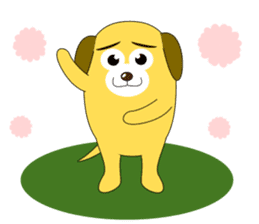 Roughly healthy dog sticker #5249780