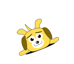 Roughly healthy dog sticker #5249798