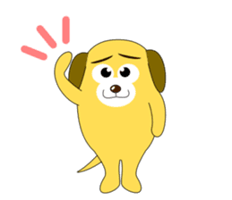 Roughly healthy dog sticker #5249804