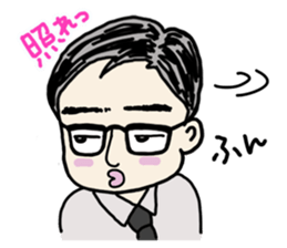 Daily life of office workers sticker #5249881