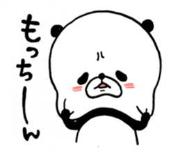 Very soft panda sticker #5250225