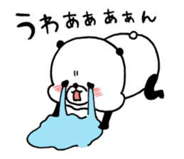 Very soft panda sticker #5250253