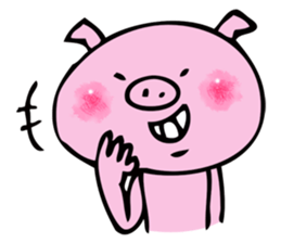 Assortment of funny animals sticker #5250280