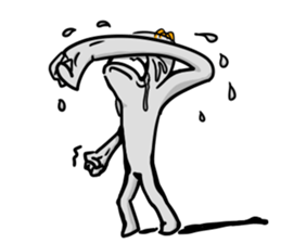 mud man. go go! sticker #5250589