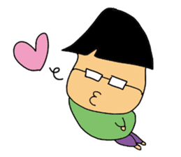 Subordinate of an easily elated person sticker #5250875