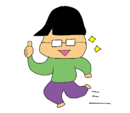 Subordinate of an easily elated person sticker #5250896