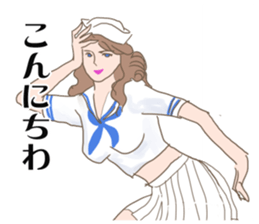 pinup girls sticker #5251533