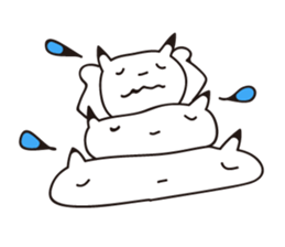 Sulks cat 2 sticker #5251787