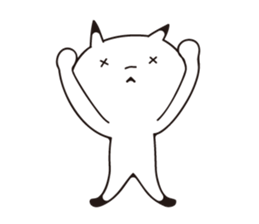 Sulks cat 2 sticker #5251791