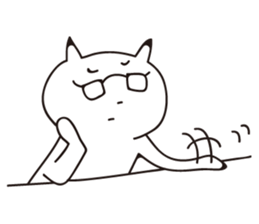 Sulks cat 2 sticker #5251795