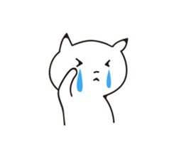 Sulks cat 2 sticker #5251797