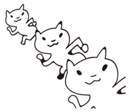 Sulks cat 2 sticker #5251811