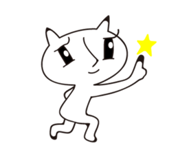 Sulks cat 2 sticker #5251812