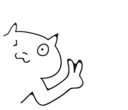 Sulks cat 2 sticker #5251815