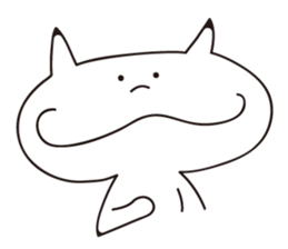 Sulks cat 2 sticker #5251816