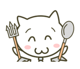 White Devil daily stickers sticker #5251828