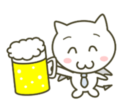 White Devil daily stickers sticker #5251829