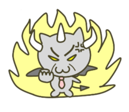 White Devil daily stickers sticker #5251841